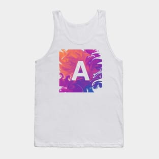 A FOR NAME Tank Top